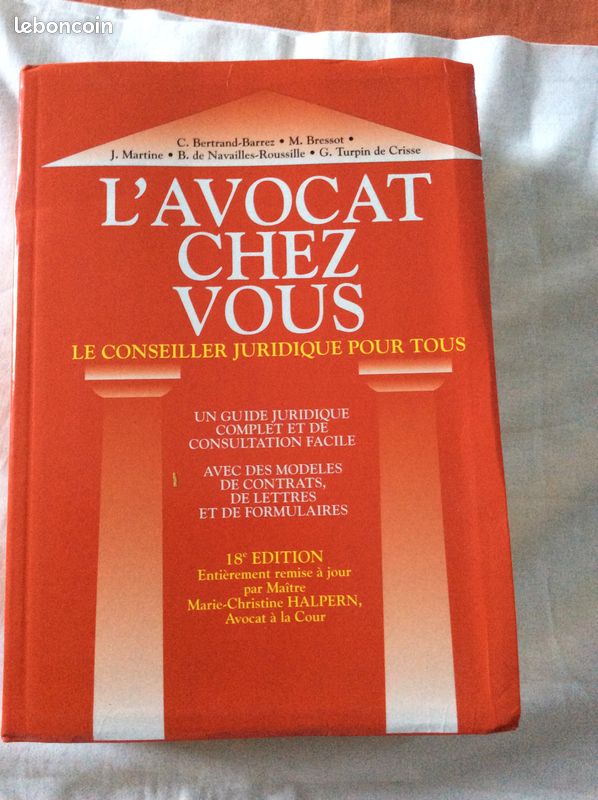 L’avocat chez vous 1 Volume (image 1)