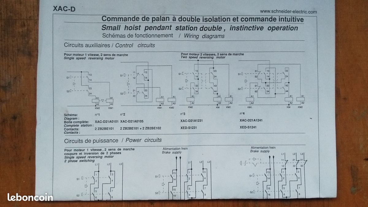 Télécommande de palan Schneider (image 3)