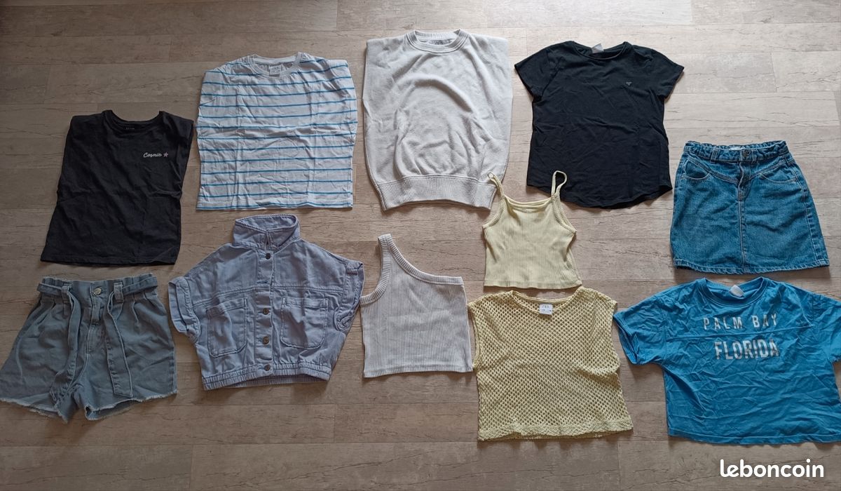 Lot de vêtements fille en ans Vêtements