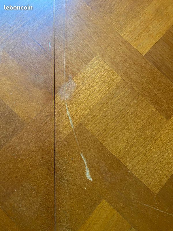 Table merisier avec chaise (image 2)