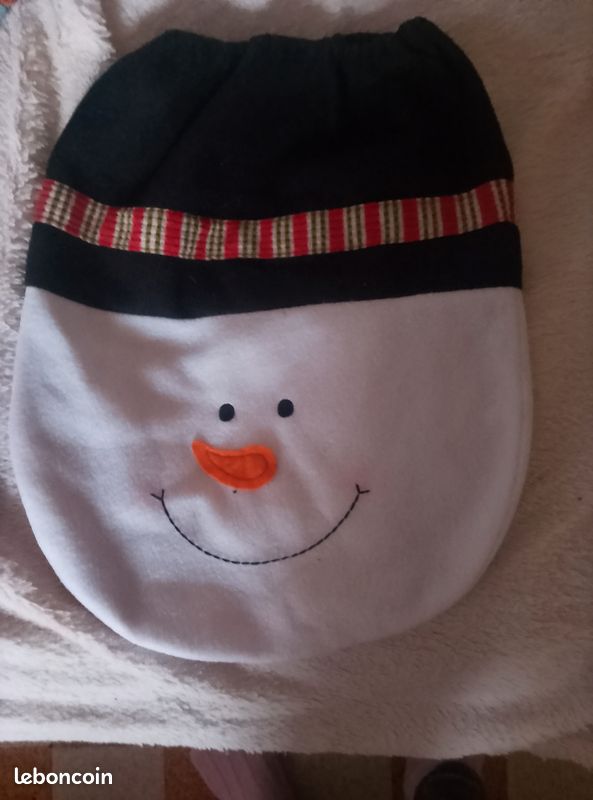 Housse cuvette Noël (image 1)