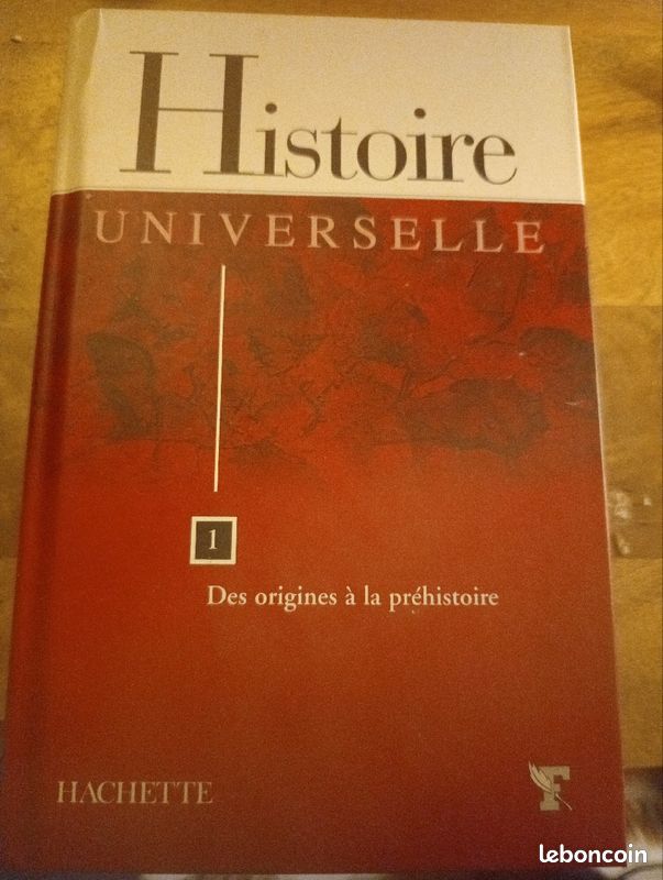 Histoire universelle, Des origines à la préhistoire, Hachette (image 1)