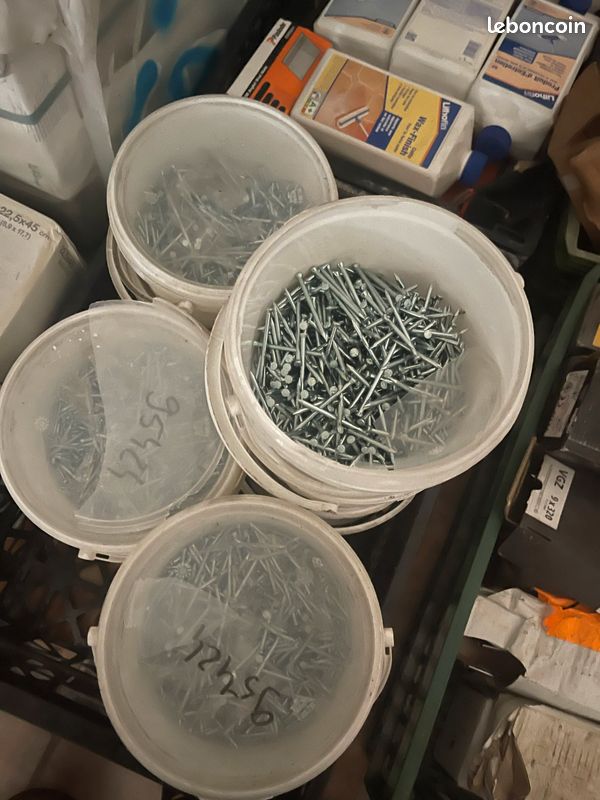 Seau de 2kg Pointes 60mm (image 1)