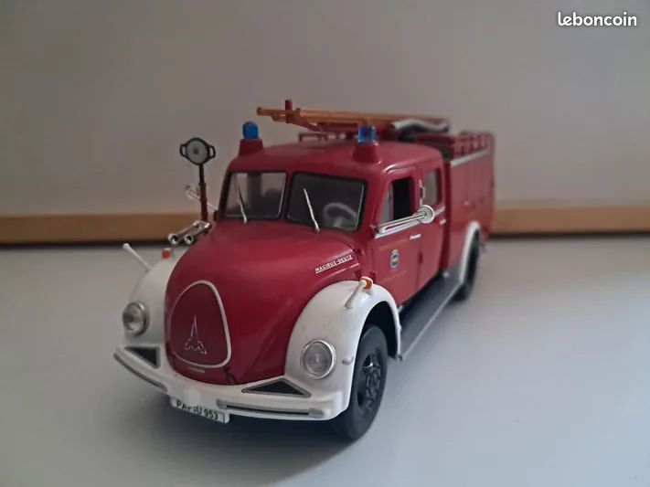 1/43 camion pompier magirus Deutz miniature (image 1)