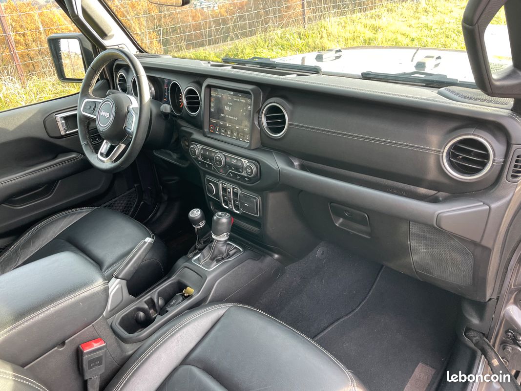 JEEP WRANGLER III 2.2 MULTIJET 200ch UNLIMITED SAHARA 4X4 BVA / Pack confort / Origine France (image 4)