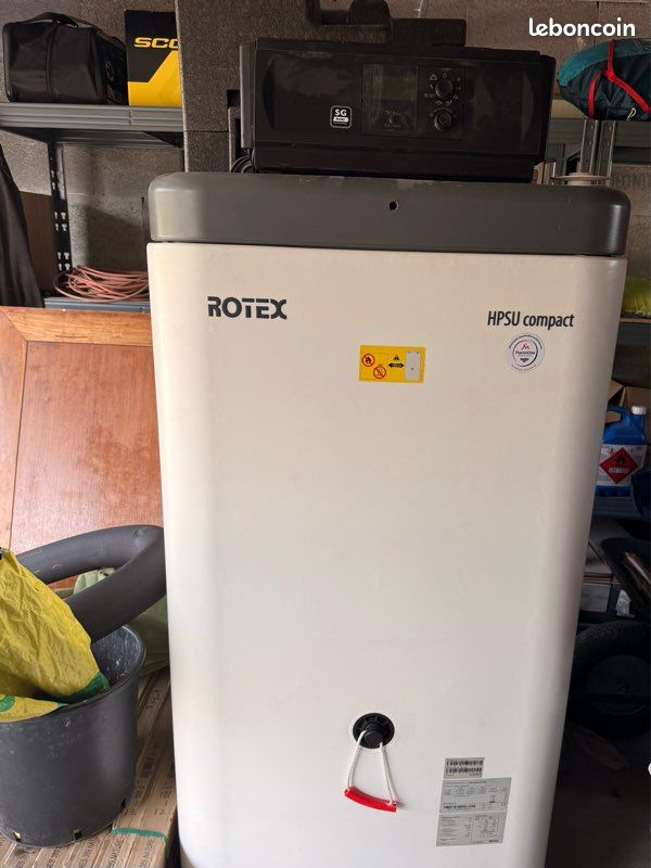 Unité intérieure pompe à chaleur Rotex HPSU Compact 516 H BIV + régulation (image 1)
