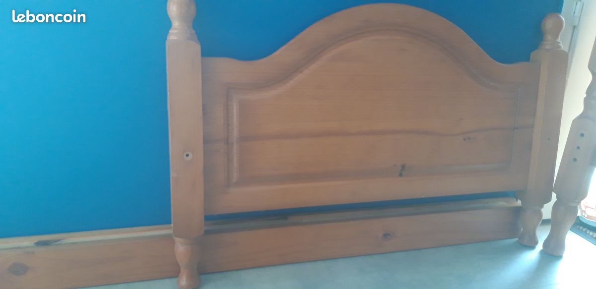 Lit bois 90x190 (image 3)