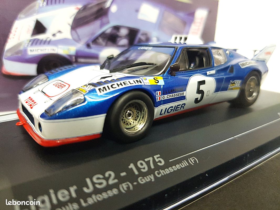 Kit Monté MFR Ligier JS2 Ford Le Mans 1975 - Échelle 1/43, Boîte D'occasion