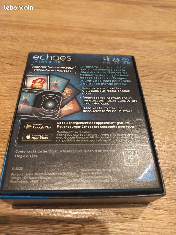 Jeu d'enquête audio la danseuse Echoes (image 3)