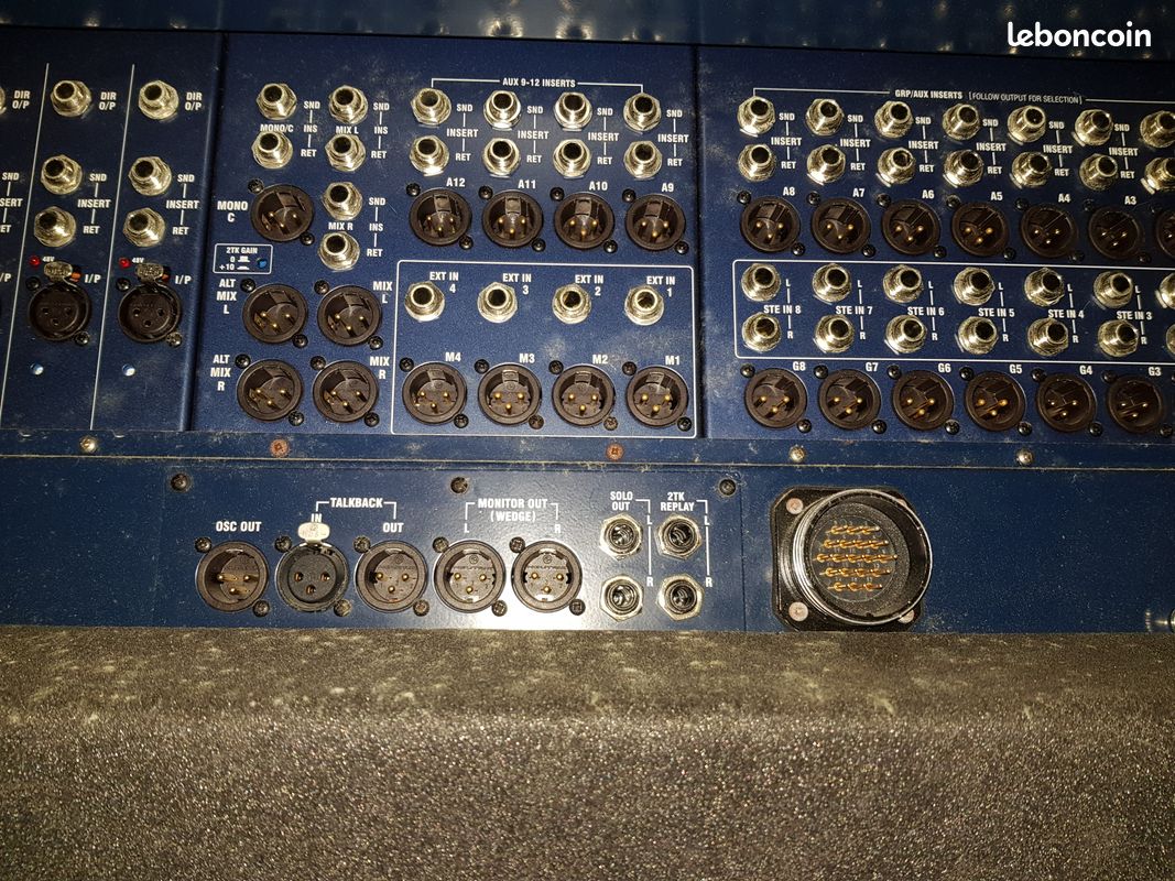Console Pro Soundcraft MH3 44+4 avec Fly et House Protection (image 4)