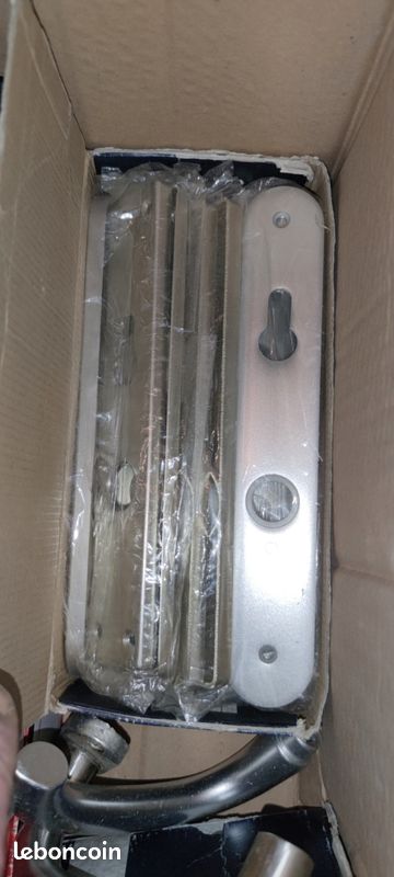 Poignée de porte en aluminium hoppe (image 3)