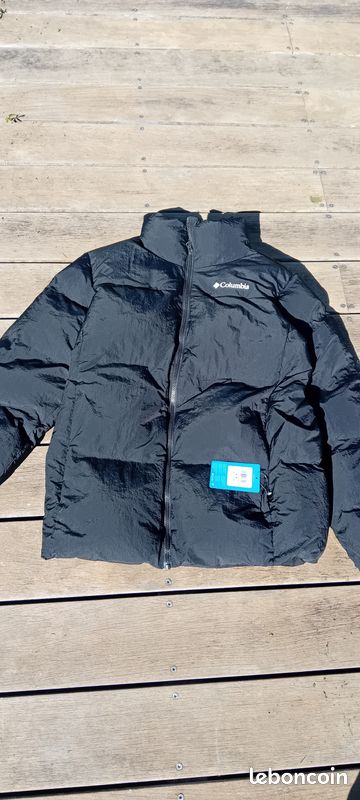 Veste Coupe-vent Columbia Pour Homme - Noire - Taille S - Neuve Avec étiquettes
