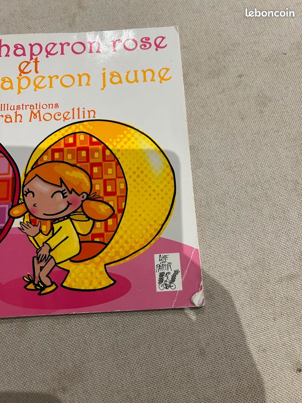 Livre enfant : le petit chaperon rose et le petit chaperon jaune (image 5)