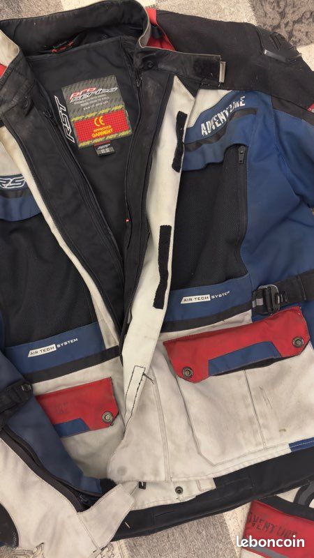 Ensemble moto RST Pro Series Adventure – veste + pantalon toutes saisons (image 2)