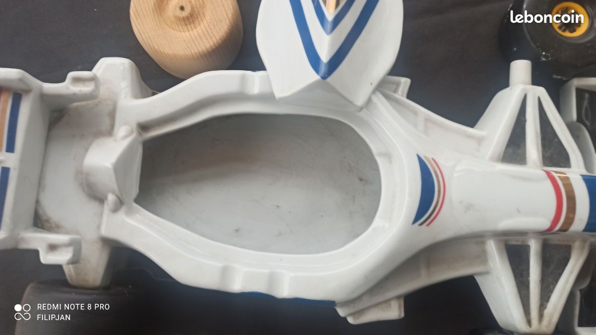 Voiture Formule 1 GM en faience pour bricoleur (image 6)