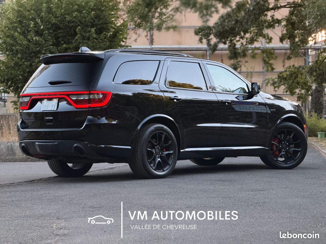 Durango SRT V8 6.4L 392 | TVA récupérable - CG 4 places CTTE | EN STOCK - Français - 1ère Main - Pack Attelage - Très rare - Suivi complet Dodge (image 8)