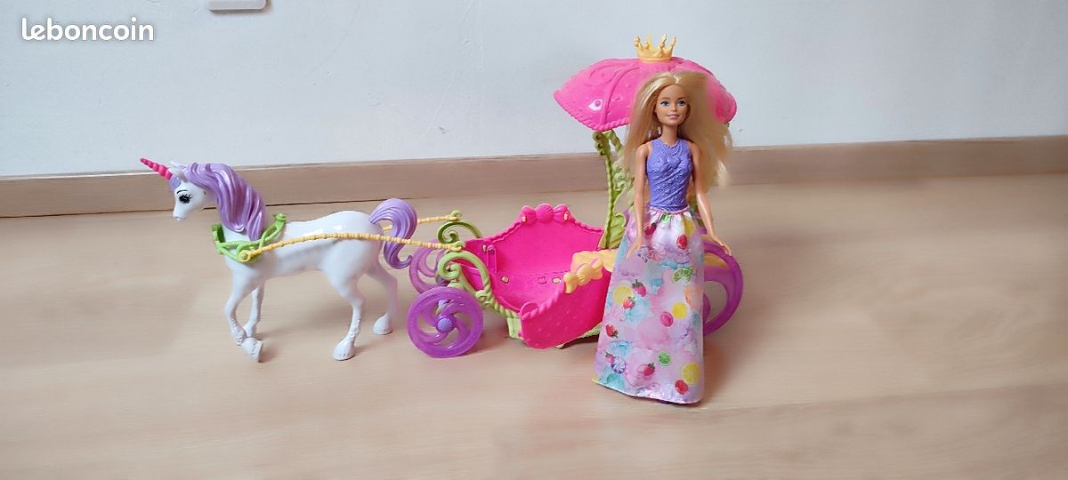 Calèche barbie princesse Jeux Jouets