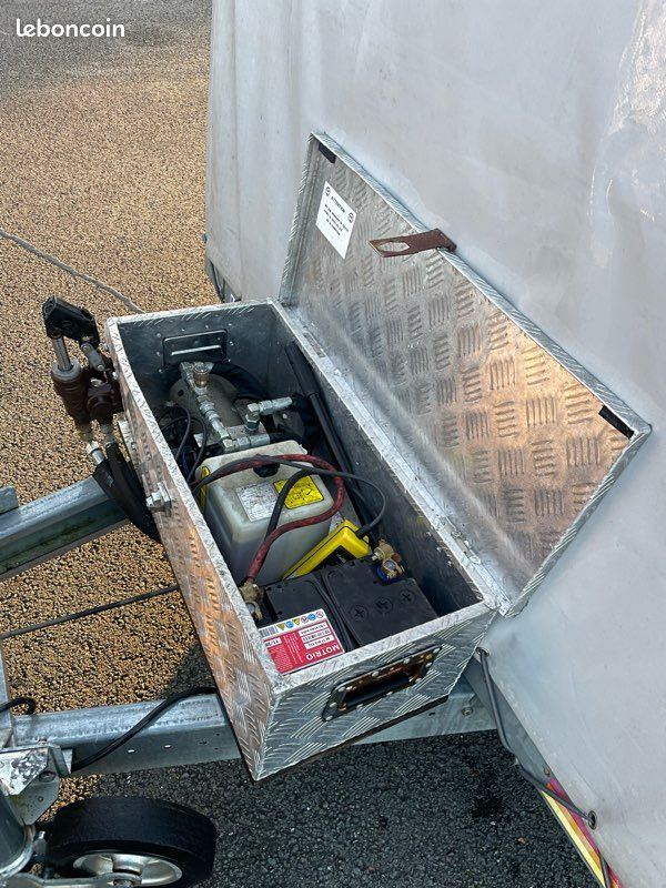 Plateau MECANOREM Abaissable Electrique et Manuelle - PTAC : 1200kg (image 3)