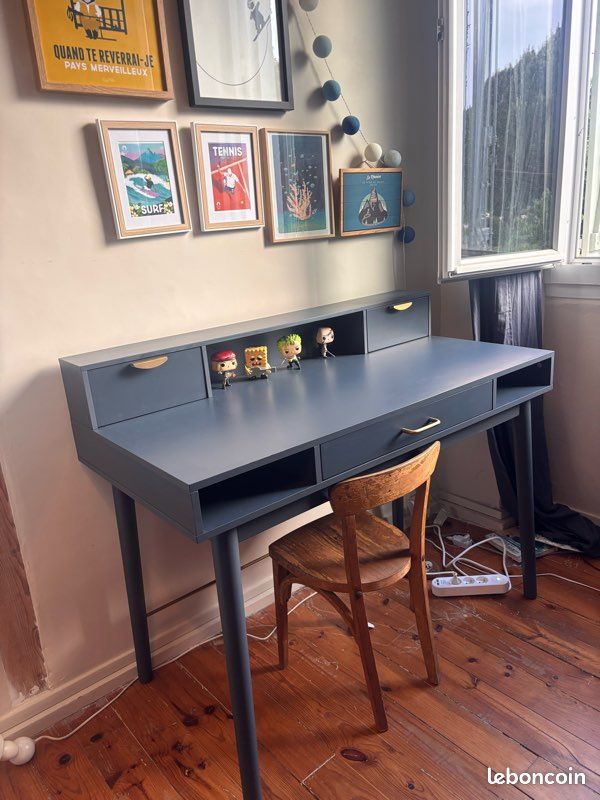 Bureau bleu nuit maison du monde (image 1)