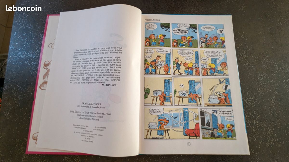 Livre Boule et Bill Souvenirs de famille (image 2)