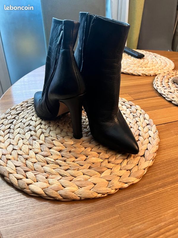 Bottines noires The Seller – Taille 37 🖤 (image 1)