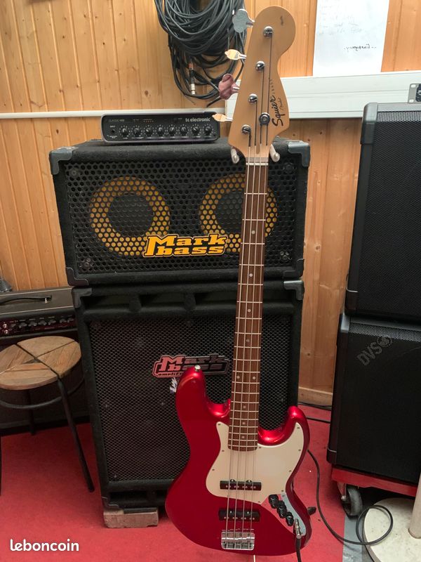 SQUIER Jazz Bass Affinity Candy Apple (image 2)