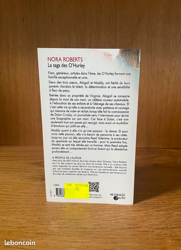 Nora Roberts La saga des O’Hurley Édition 2016 (image 3)