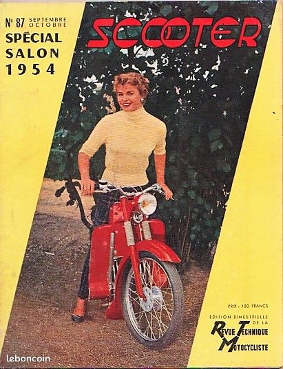 RTM 87 MORS SPEED Paris-Nice Paloma 70 cc Lambretta DKW Hobby Scooter Motobécane 125 cc 2T (image 1)