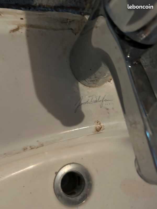 Vasque sur pied - lavabo Jacob Delafon (image 3)