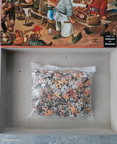 Puzzle Astérix 500 Pièces : Le Repas De Noces D'après Bruegel – Dargaud, Neuf
