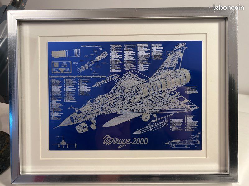 PLAQUE MÉTAL pilote avion de chasse 30 X 20 CM EUR 16,99 - FR