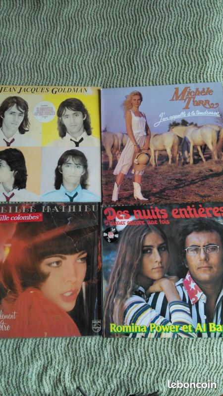 Lot 4 vinyls 33tours (image 1)