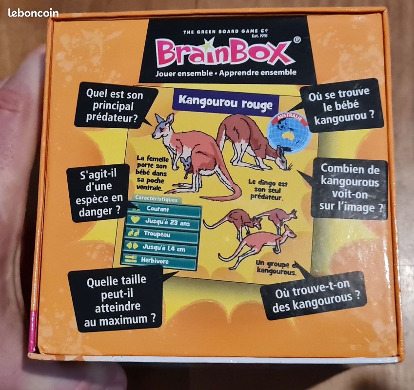 Jeu de société 'Brainbox : Animaux' (image 4)