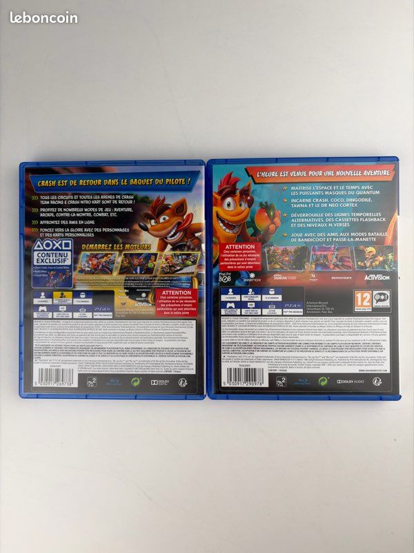 Jeu PS4 Crash Team Racing - Jeux vidéo Jeu PS4 Crash Team Racing - Jeux vidéo