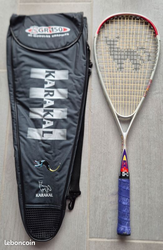 Raquette De Squash Karakal YGR-210 – Parfaite Pour Débuter Ou Se Remettre Au Jeu ! (avec étui)