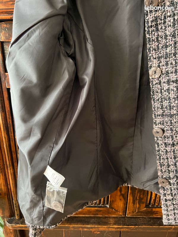 Veste courte tweed... Neuve. Taille 40 (image 3)