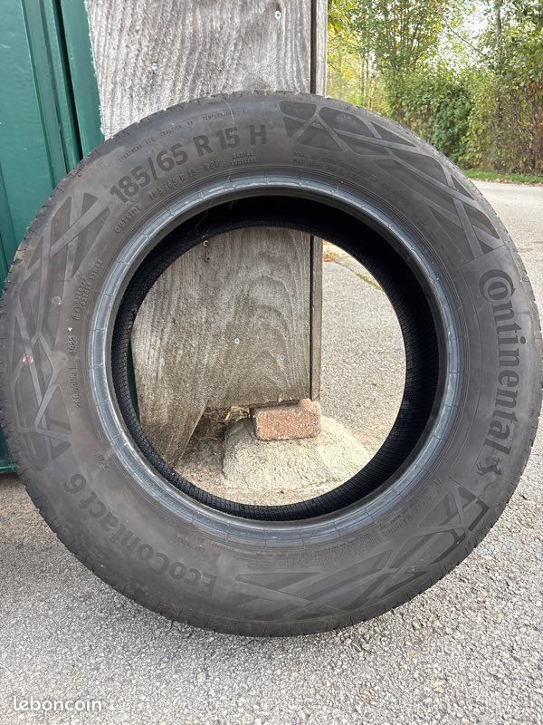 4 pneus Continental EcoContact 6 – 185/65 R15 88H – Pneus été (image 2)