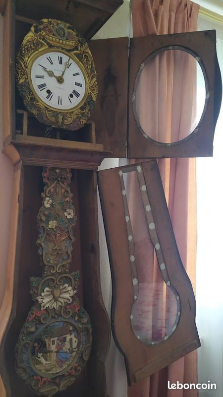 Très belle horloge Comtoise ancienne (image 9)