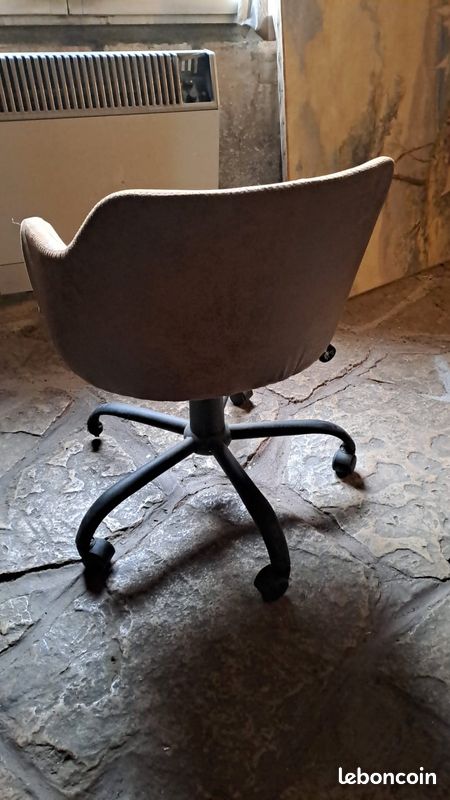 Lot de 7 fauteuils de bureau / salle à manger – Style Industriel / Vintage (image 11)