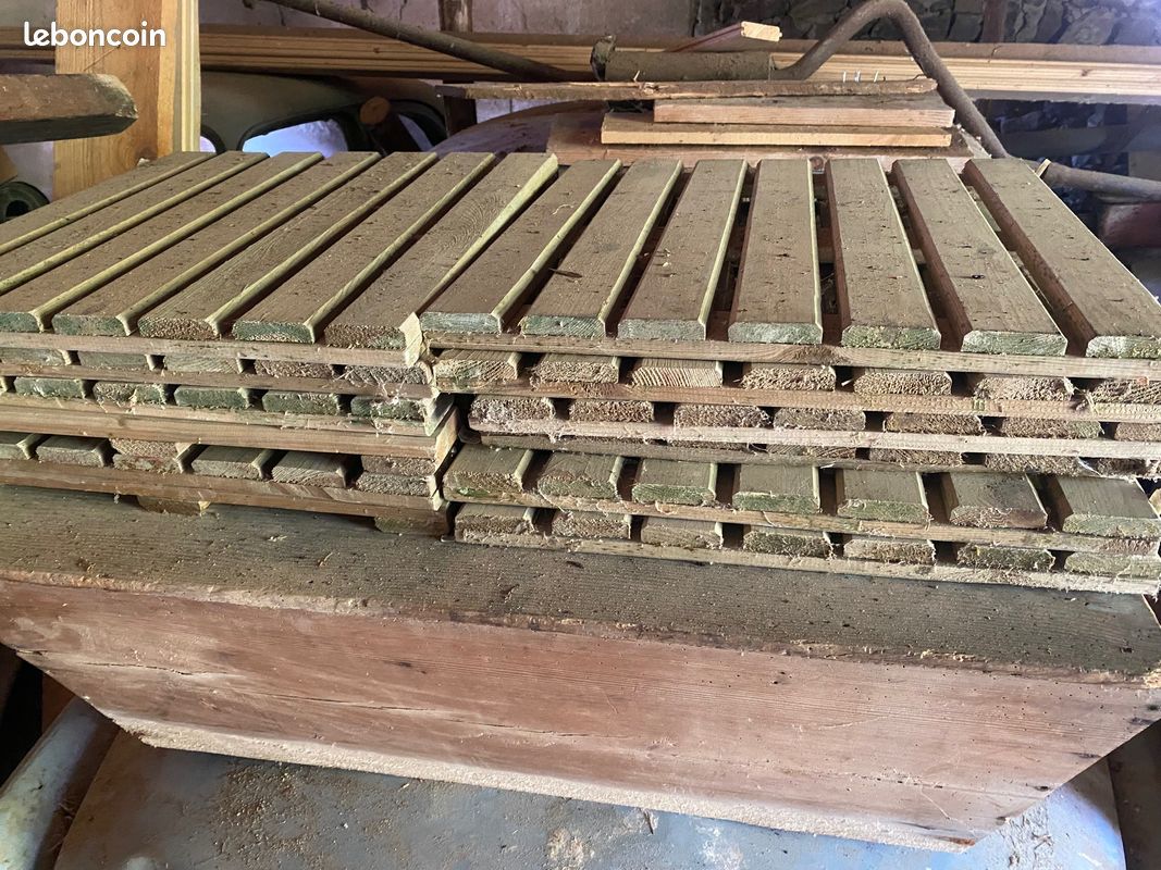 Lot de 12 Caillebottis Bois (image 1)