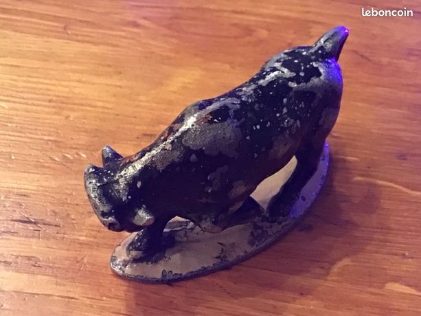Figurine Quiralu 1:32 – Taureau En Aluminium Corrida Et Cirque, Fabrication Française