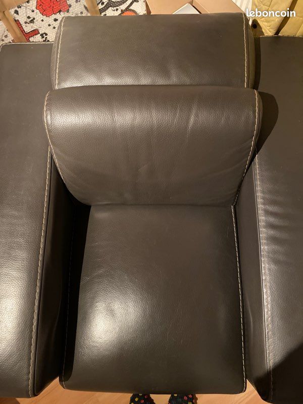 Vends fauteuil en cuir Roche Bobois (image 3)