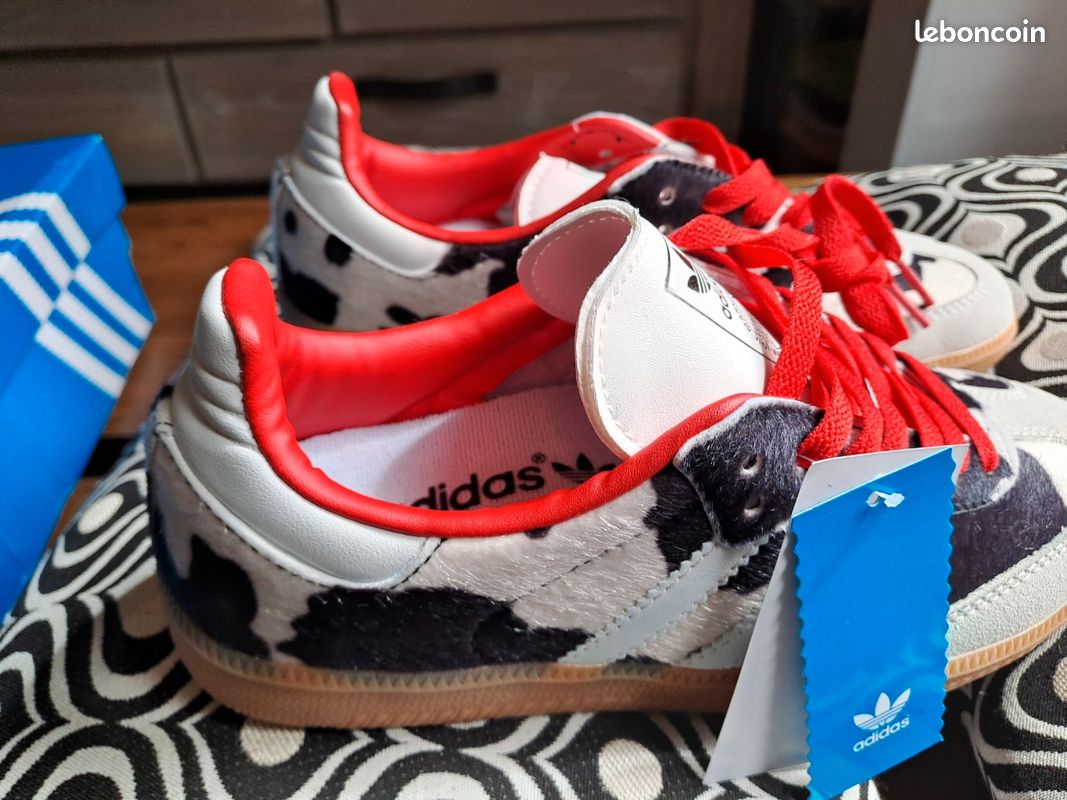 Baskets adidas léopart T 38 neuf (image 2)
