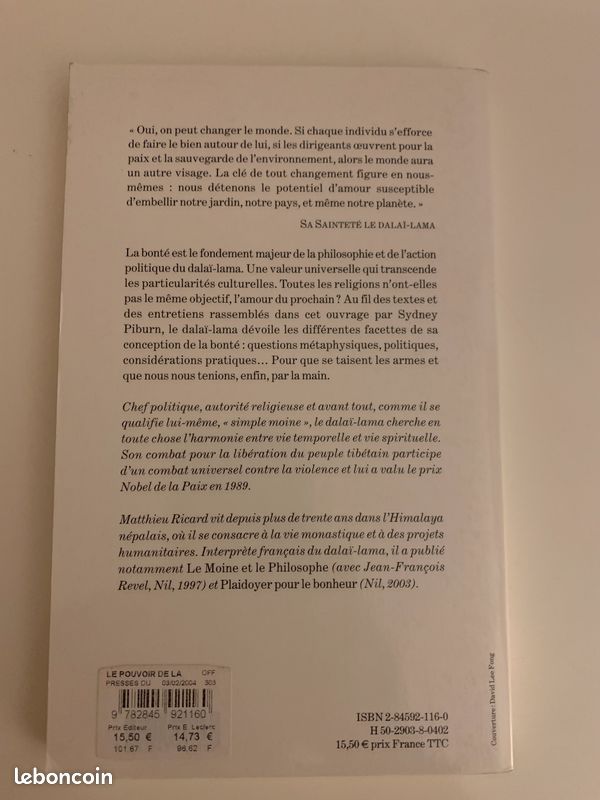Le pouvoir de la bonté (BV20) (image 2)