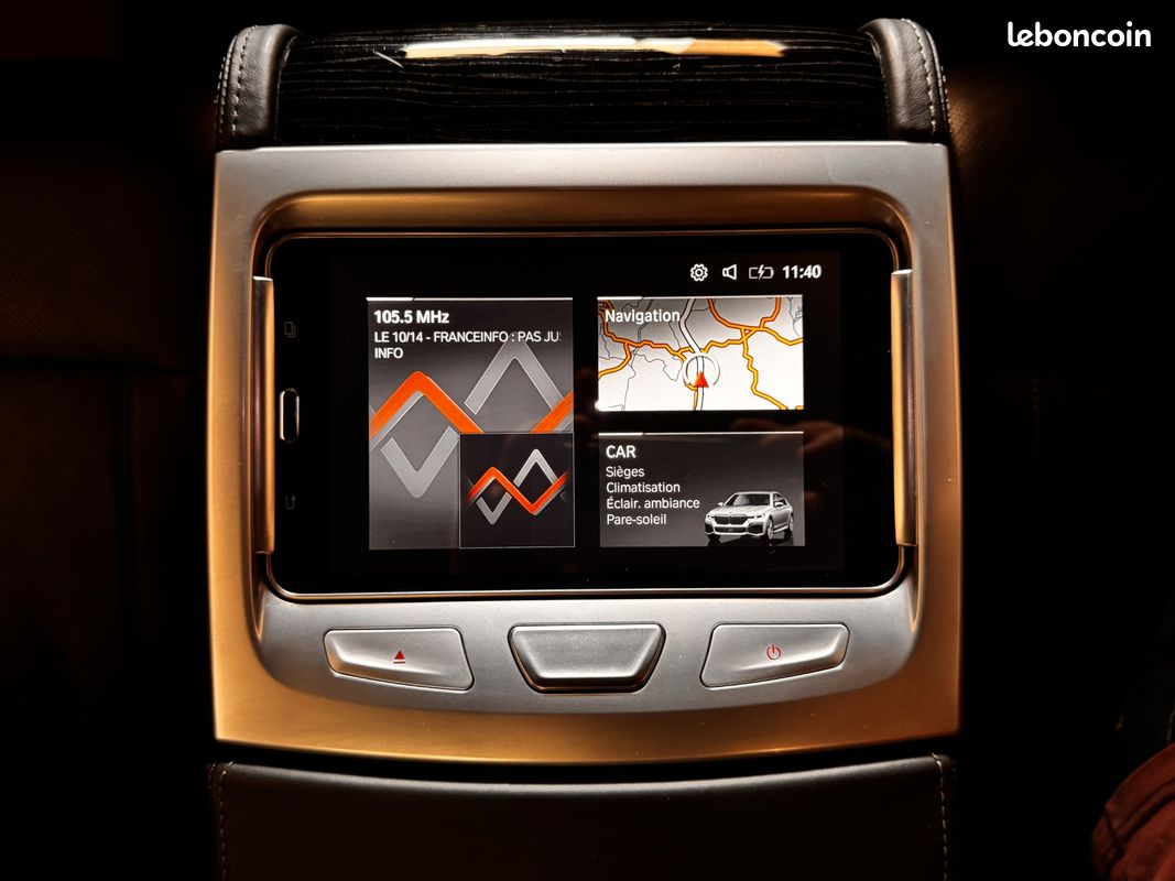 BMW SERIE 7 3.0 740 D 320 M-SPORT XDRIVE /SUIVI FULL BMW/PACK INNOVATION/PREMIERE CLASSE/ASSIST PLUS/ASSIST PRo (image 18)