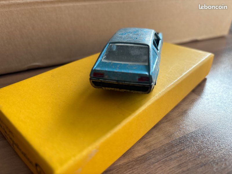 Norev Jet Car 1/43 - Renault 17 TS R17 Jaune - Jouet Ancien France