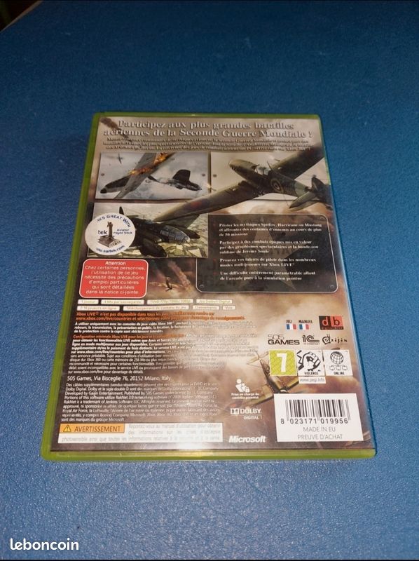 IL-2 Sturmovik - Birds of Prey for Microsoft Xbox 360 - The Video Games