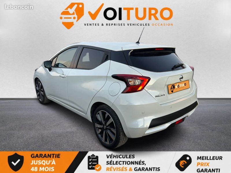 đNISSAN Micra 1.5 dCI 90 cv Tekna,SiĂšge cuir,GPS,Bluetooth,Excellent Ă©tat,âïžGARANTIE 1 AN (image 4)