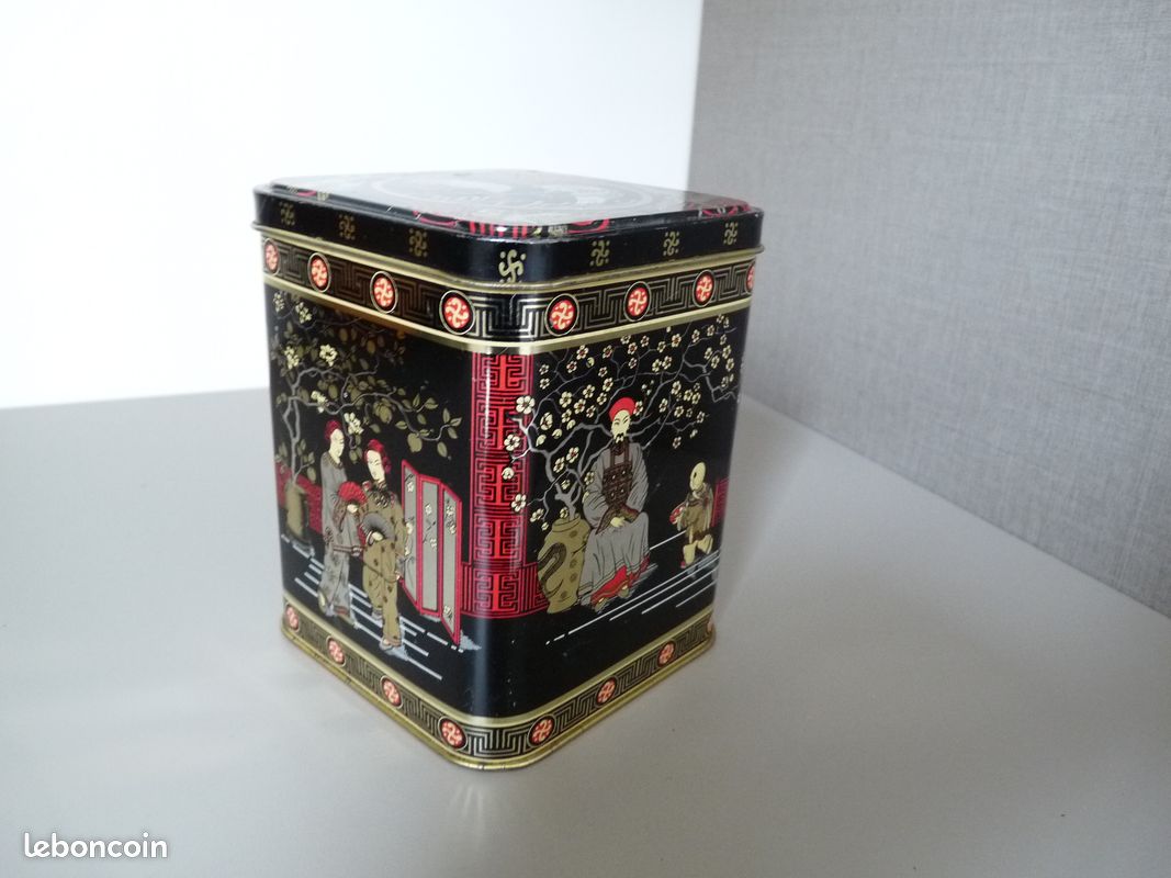 Petite Boite à thé motifs chinois (image 2)