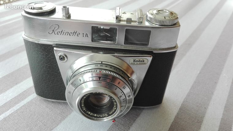 Lot De 2 Appareils Photo Kodak Retinette 1A - Années 60 - À Réviser